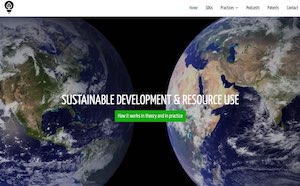 sustainable resource solutions website by boray designs