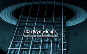 dai-wynn, blues musician based in pembrokeshire, wales